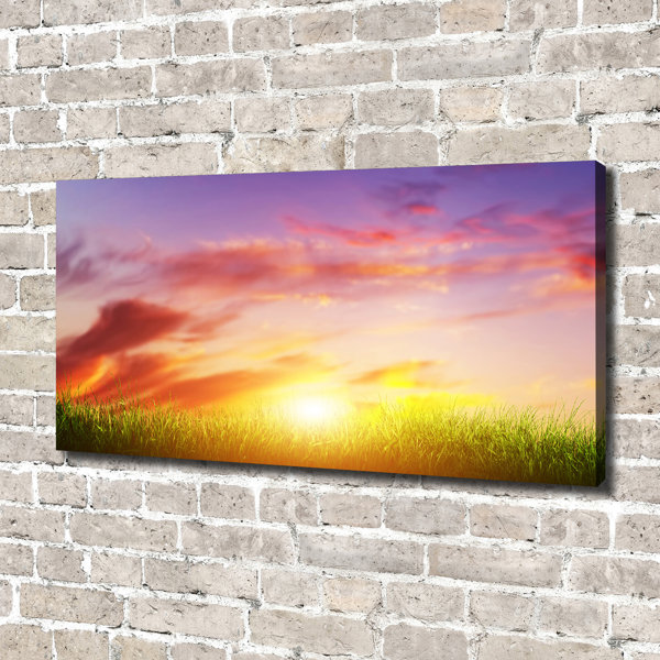 Ebern Designs Sunset Wrapped Canvas Art Prints Wayfair.co.uk